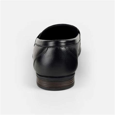 Buy Mochi Men Black Formal Moccasin Online | SKU: 19-754-11-40 – Mochi ...