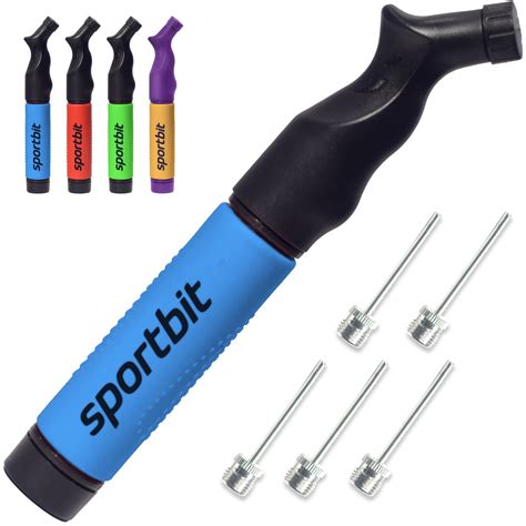 Snapklik.com : SPORTBIT Ball Pump For Sports Balls - Push & Pull ...