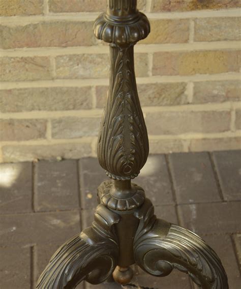 Antique Bronze Floor Lamp, circa 1900 For Sale at 1stDibs