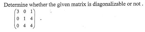 Image result for How Do You Know If a Matrix Is Diagonalizable