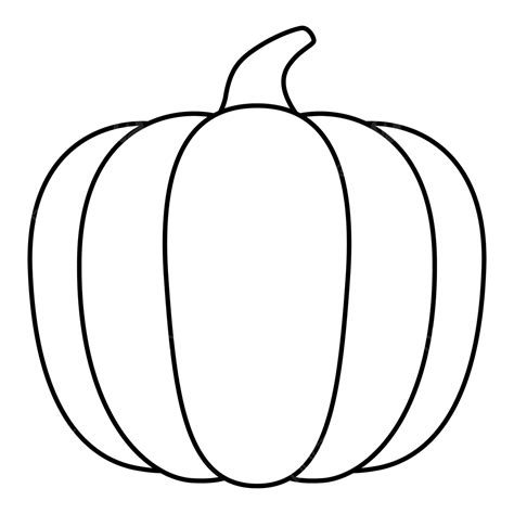 How To Draw A Pumpkin Outline