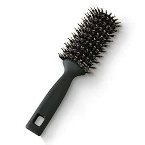 Buy Rey Naturals Round Vented Hair Brush for men and women | Quick ...