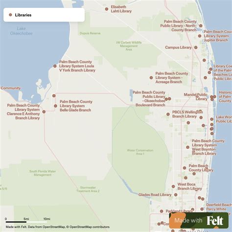 Libraries in Palm Beach County, Florida