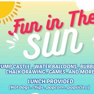 Fun in the Sun Family Event, Trinity Church Pinopolis, 13 July 2024 ...