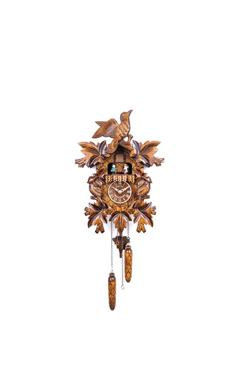 KQ 9 - Musical 5 Leaves,2 Birds Original Quartz German Handcrafted ...