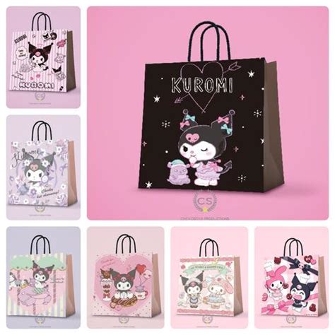 Jual paper bag kado/paper bag kertas kado/kuromi/tas kado/tas kertas ...