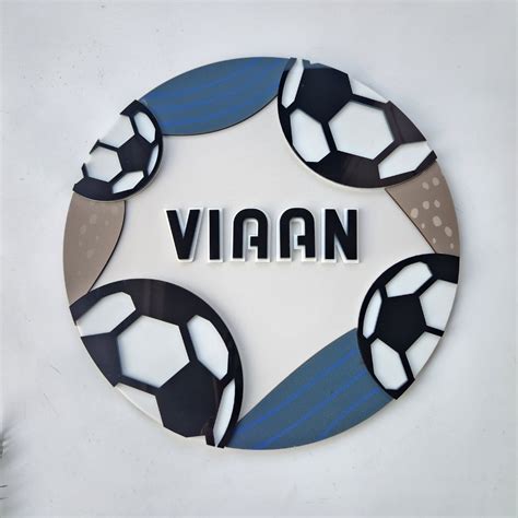 FOOTBALL THEME NAME SIGN – LAND FOR KIDS