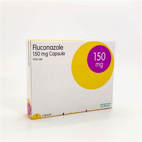 1 x Fluconazole Fungal Infection Capsule - 150mg Thrush Tablet | Home Health UK