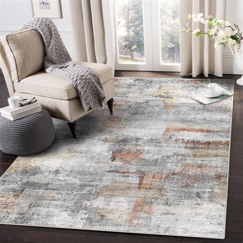 Amazon.com: vivorug Washable Rug, Ultra Soft Area Rug 8x10, Non Slip ...