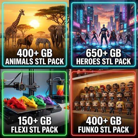 The Ultimate 3D Print Library – 100,000+ Ready-to-Print Models – Terror ...