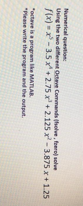 Image result for Fsolve Octave