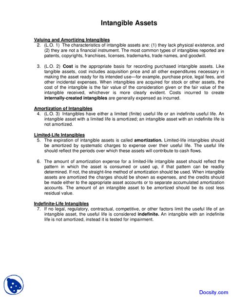 Image result for Recognition of Intangible Assets