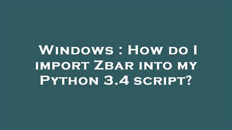 Image result for Https PyPI Org Project Pyzbar