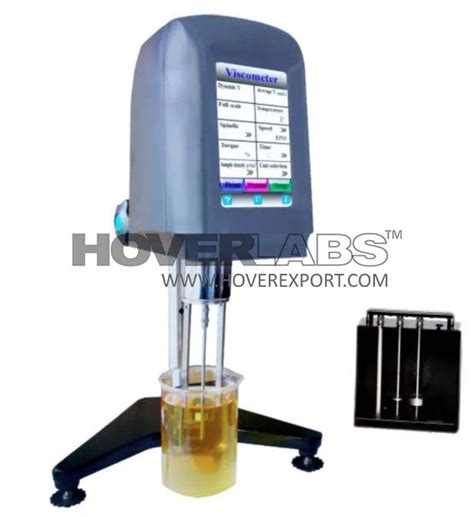 Touch Screen Viscometer (Model No. HVO-V201) – HOVERLABS
