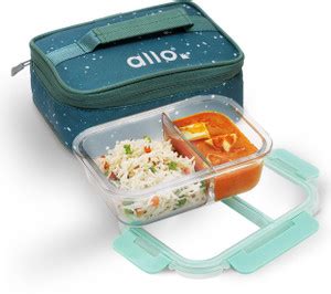 Flipkart.com | Allo FoodSafe Glass Lunch Box,Microwave 1 Containers ...