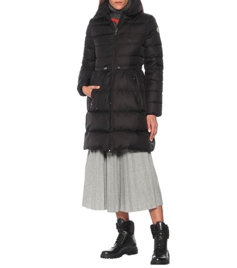 Malban quilted down coat-black