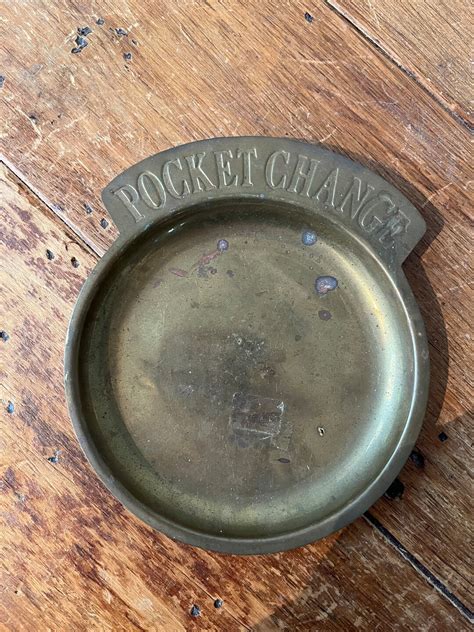 Vintage Pocket Change Brass Catch-all Ring Dish - Etsy