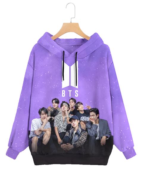 BTS Sublimation Full Sleeve Hoodie – FUNKY MONKEY