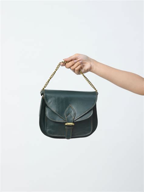 Molina Green Women’s Leather Crossbody Bag – Stylish & Functional ...