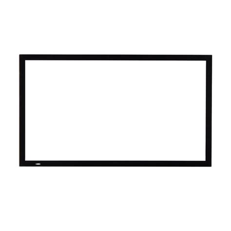 Prime Fixed-frame projector screen with acoustically transparent perfo ...