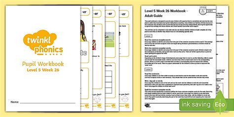 Adding -er and -ing Level 5 Week 26 Workbook