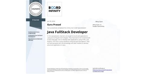 Image result for Java Full-Stack Completion Certificate