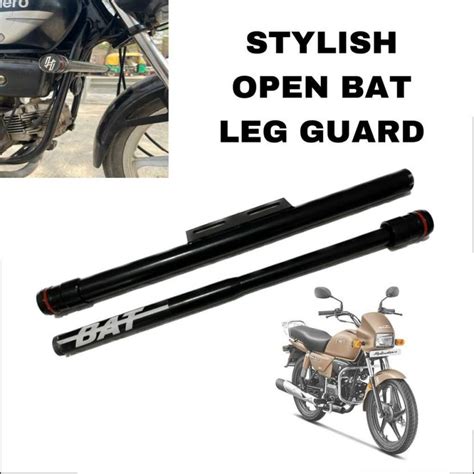SHOWRIDE NEW Universal HEAVY SINGLE ROD BAT OPEN LEG GUARD,Crash Guard ...