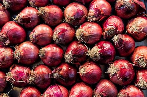 Detail shot of onions | Premium Photo