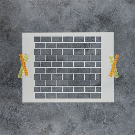 Brick Wall Template