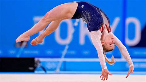 Jade Carey nails dazzling floor routine, wins gold | NBC Olympics