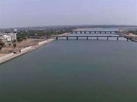 The flow of river-ditch opening in Sabarmati river will be measured ...