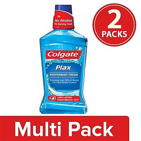 Buy Colgate Mouthwash - Plax Pepper Mint, Alcohol Free, Imported Online ...