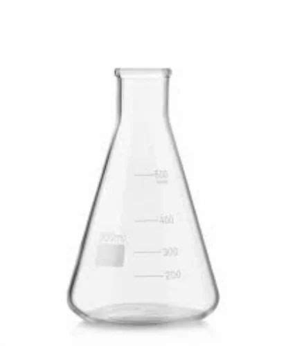 Laboratory Flask - Conical Flask 500 Ml Borosilicate Glass Trader ...