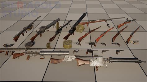 Weapon WW1 in Props - UE Marketplace