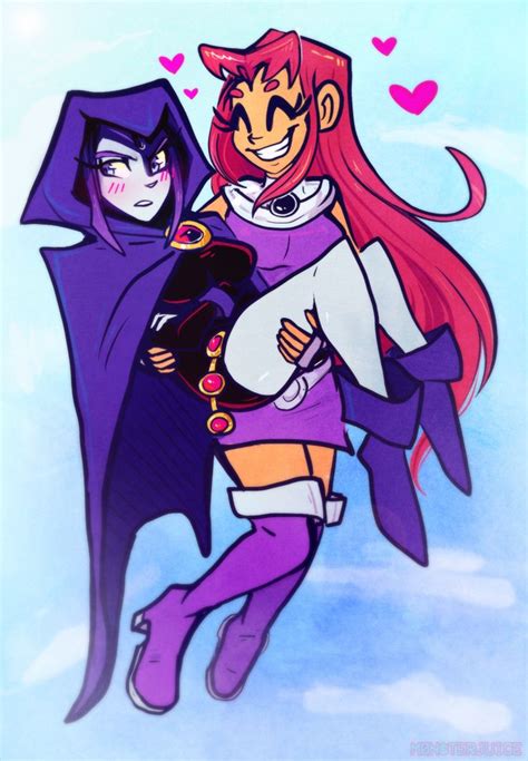 Pin by Charae on Teen titans | Raven teen titans, Teen titans starfire ...
