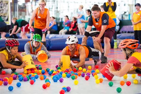 Hungry Hippo Human Game The Hippo Must Attempt To Scoop Up As Many Balls.