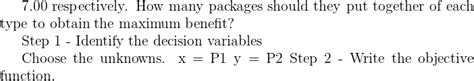Image result for Linear Programming Word Problems Help