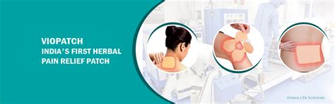 Viopatch Herbal Pain Relief Patch.