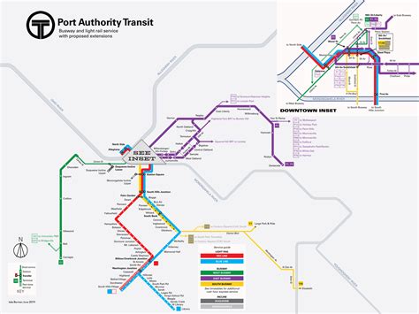 Mapping Pittsburgh-area transit from streetcars and grandiose plans to ...