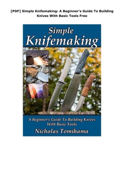 Basic Knife Making 的图像结果