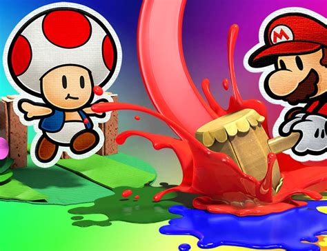 Image result for Paper Mario Color Splash Background