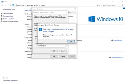 Change Computer Name 的图像结果