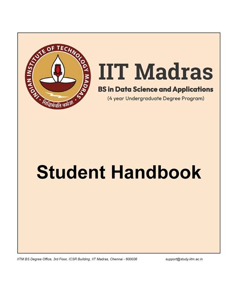 andbookkuyfvcjhtndfvjy - Student Handbook IITM BS Degree Office, 3rd ...