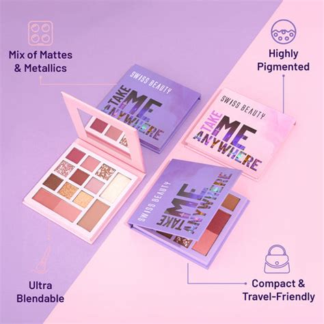 Buy Swiss Beauty Take Me Anywhere Face Palette Online