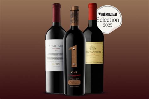 Top Rated Wines Picked by Wine Enthusiast’s Tasting Team