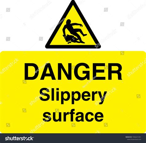 Image result for Danger Slippery Sign