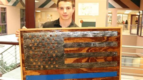 Lee’s Summit High School students’ metal projects honor local law ...