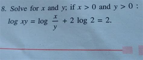 plzzz ans.....Thnk you ......Logarithms - Brainly.in