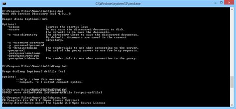 Mono .Net On Windows 的图像结果