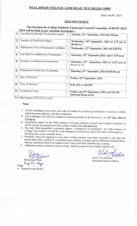Election-sh-notice - Jwjwjaj - Business Economics - Project Planning ...